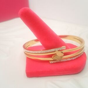 Elegant Gold and Silver Women's Bracelet